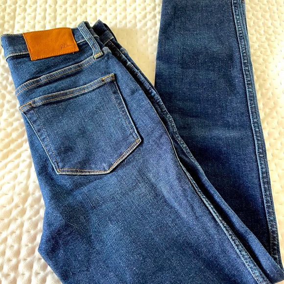 J Crew Dark rinse Hightower jeans EUC high waist - Picture 1 of 5